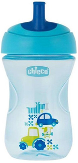 Чашка-поильник детский Chicco Advanced Cup, 12+, 266 мл, синий (340624023) (00006941200050)