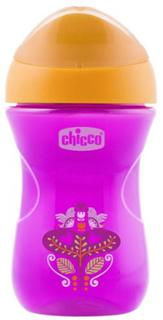 Поильник детский Chicco Easy Cup, 12+, 266 мл, цветочек (340624220) (00006961100050)