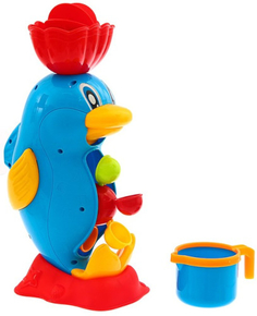 Игрушка для ванной СИМАЛЕНД 'Мельница Пингвин'', на присоске (3601791)