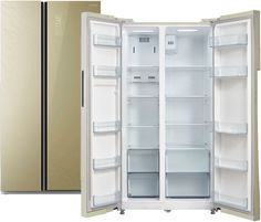 Холодильник Бирюса SBS 587 GG (бежевый)