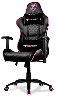 Игровое кресло COUGAR Armor One EVA (черно-розовый)