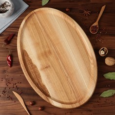 Блюдо-доска для подачи и нарезки Доброе дерево