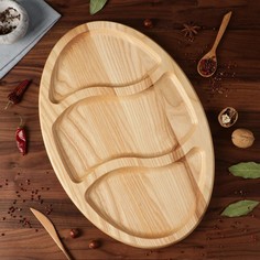 Блюдо-доска для подачи и нарезки Доброе дерево