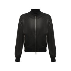 Кожаный бомбер Balmain