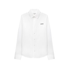 Хлопковая рубашка Lanvin