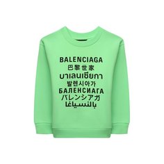 Хлопковый свитшот Balenciaga