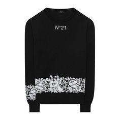 Хлопковый пуловер N21
