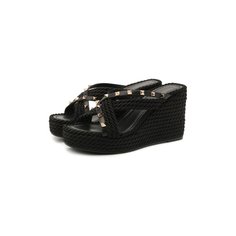 Кожаные сабо Rockstud Torchon Valentino