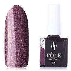 POLE, Гель-лак №197, Искрящийся инжир