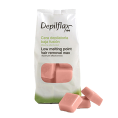 Depilflax, Воск горячий в брусках, розовый, 1 кг