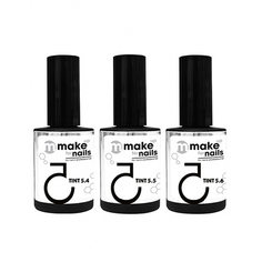 Nano Professional, Набор Make up for nails, Tint summer set