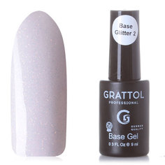 Grattol, База Rubber Glitter №2