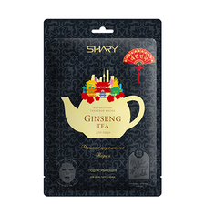 Shary, Тканевая маска для лица Ginseng tea, 25г