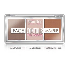 Alvin Dor, Палетка Face Contour Make Up, medium