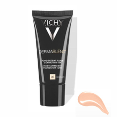 Vichy, Корректирующий тональный флюид Dermablend, 05 тон, porcelain, 30 мл