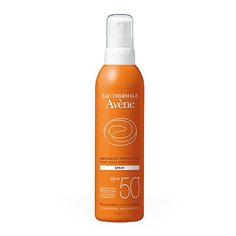 Avene, Спрей для лица и тела SPF 50+, 200 мл
