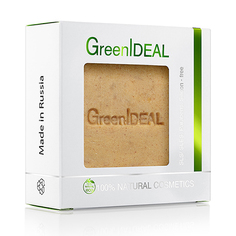GreenIDEAL, Мыло ручной работы «Персик», 100 г