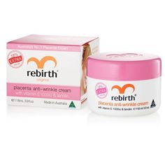 Rebirth, Крем для лица Placenta Anti-Wrinkle, 118 мл