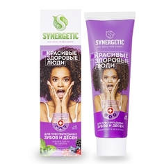 Synergetic, Зубная паста «Для чувствительных зубов и десен», 100 г