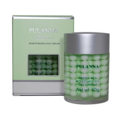 Pulanna, Дневной крем для лица Green Tea, 60 г