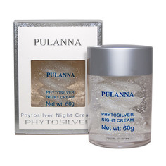 Pulanna, Ночной крем для лица Phytosilver, 60 г