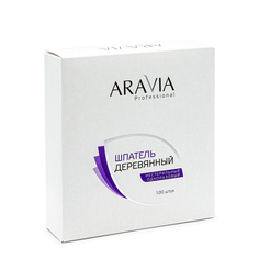 ARAVIA Professional, Шпатели для депиляции, деревянные, 100 шт.