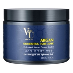 Von-U, Маска для волос Argan Nourishing, 480 мл