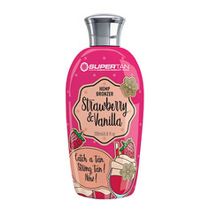 SuperTan, Крем для загара Strawberry & Vanilla, 200 мл