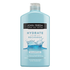 John Frieda, Шампунь для волос Hydrate & Recharge, 250 мл