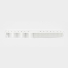 Zinger, Расческа силиконовая Professional Combs, белая, 176 мм