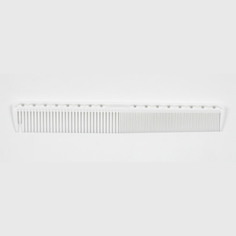 Zinger, Расческа силиконовая Professional Combs, белая, 186 мм