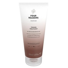 Four Reasons, Маска для волос Toning Treatment Mahagony, 200 мл