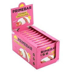 Primebar, Протеиновое печенье «Клубника, ваниль и миндаль»