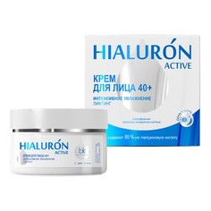 Belkosmex, Крем для лица Hialuron Active «Интенсивное увлажнение», 40+, 48 мл