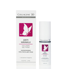 Medical Collagen 3D, Гель-маска для лица Anti Wrinkle, 30 мл