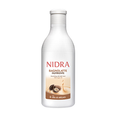 Nidra, Пена-молочко с аргановым маслом для ванны, 750 мл