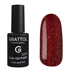 Grattol, Гель-лак Luxury Stones, Tourmaline №3