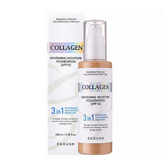 Enough, Тональный крем Collagen Whitening №21, SPF 15, 100 мл