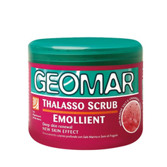 Geomar, Талассо-скраб с гранулами клубники для тела, 600 г