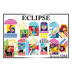 Eclipse, Слайдер-дизайн для ногтей №1262