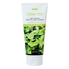 Jigott, Пенка для умывания Natural Green Tea, 180 мл