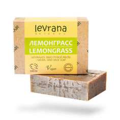 Levrana, Натуральное мыло «Лемонграсс», 100 г