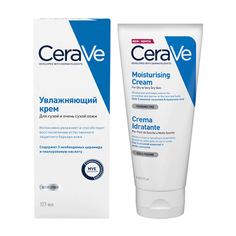 CeraVe, Увлажняющий крем для лица и тела, 177 мл