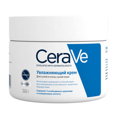 CeraVe, Увлажняющий крем для лица и тела, 340 мл