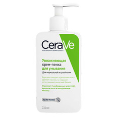 CeraVe, Увлажняющая крем-пенка для умывания, 236 мл