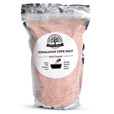 Salt of the Earth, Розовая гималайская соль для ванны, мелкая, 2,5 кг