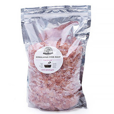 Salt of the Earth, Розовая гималайская соль для ванны, крупная, 2,5 кг