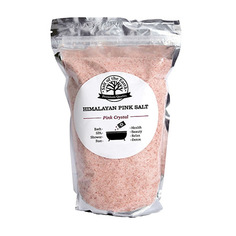 Salt of the Earth, Розовая гималайская соль для ванны, мелкая, 0,5 кг