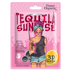 Funny Organix, 3D-маска для лица Tequila Sunrise, 23 г