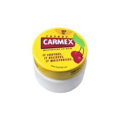 Carmex, Бальзам для губ, с ароматом вишни, в баночке